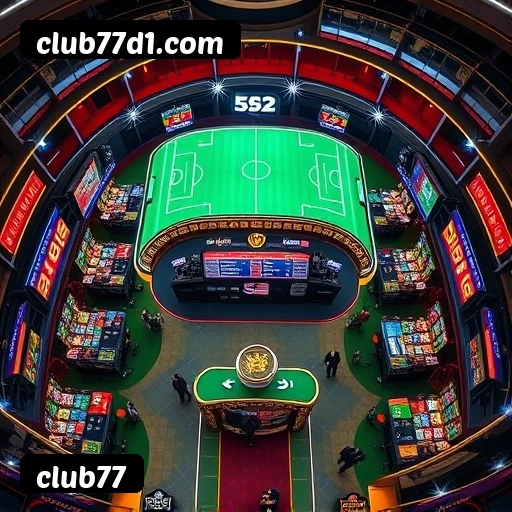 Números do app club77 em material de marketing — ilustração, não auditoria